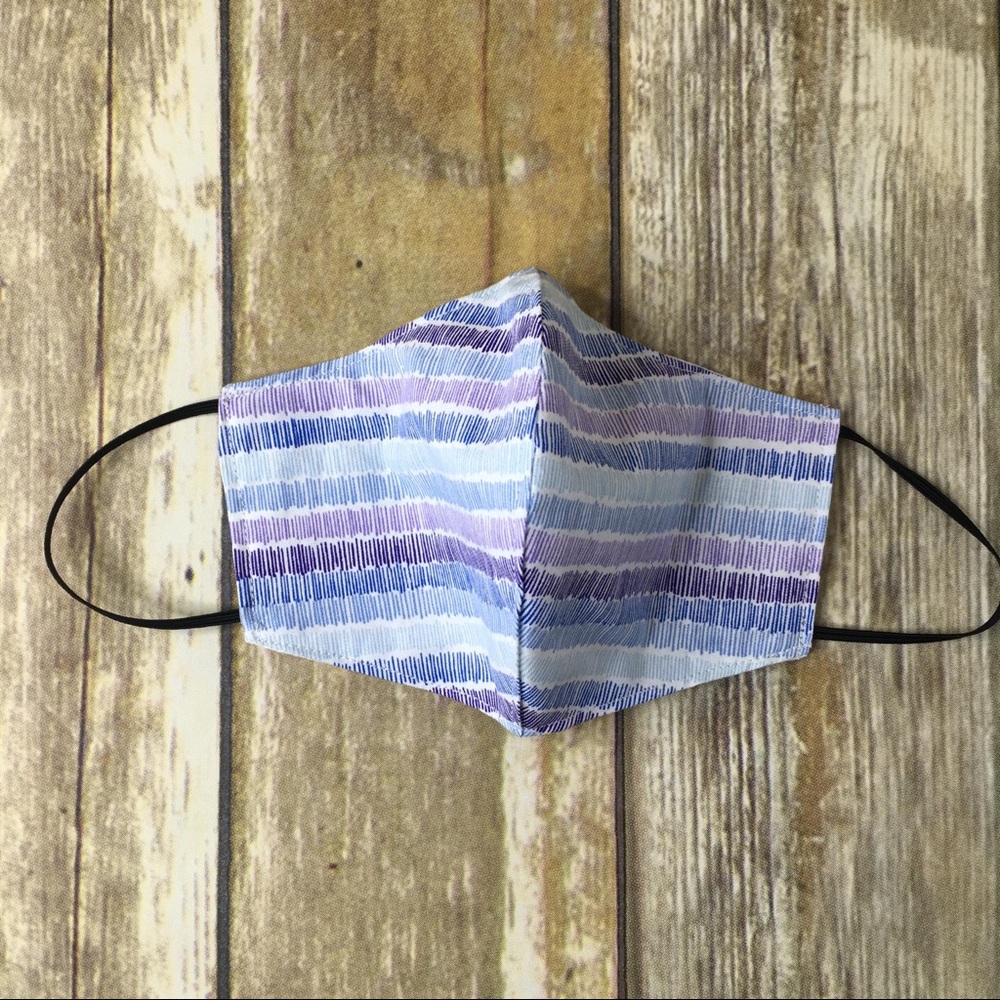 Soft fabric face mask, comfortable to wear